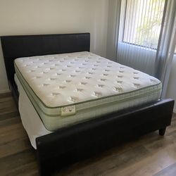 Queen Mattress And Bed Frame- Need Gone Today