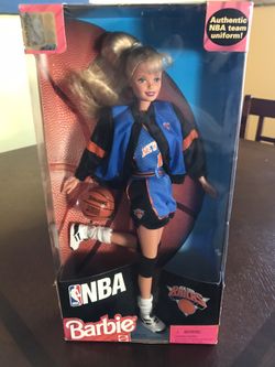 NBA Knicks Barbie Authentic (New)