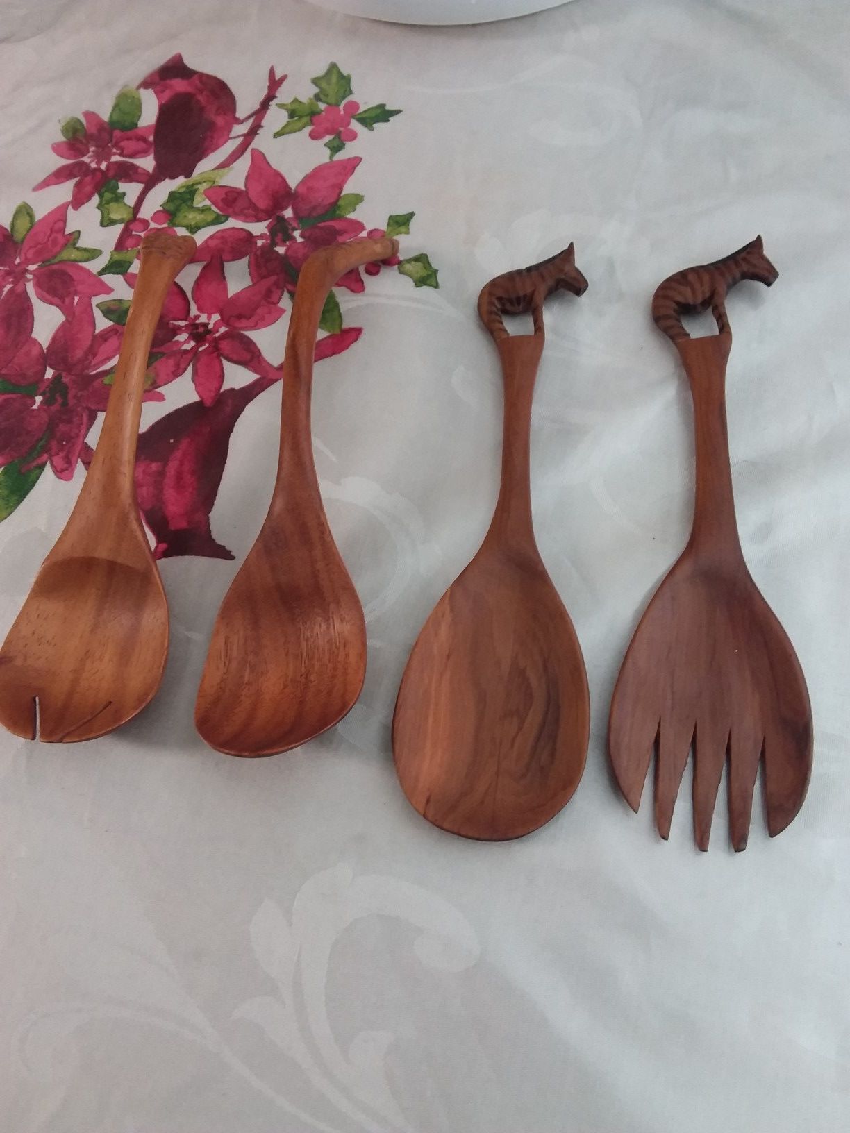 Decorative wooden spoons