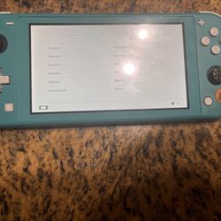 Limited edition Nintendo switch lite animal crossing ver