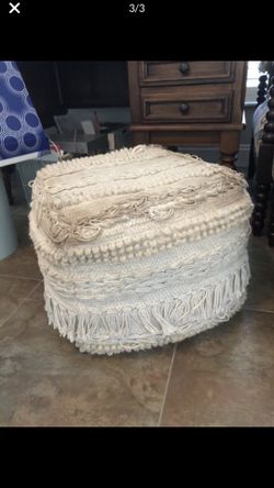 Ottoman removable cover