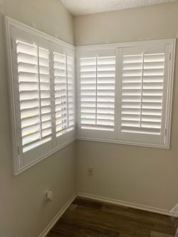 Shutters- Window Treatments, Real Wood, Custom Made, Interior Windows, Sliding Doors, Closets, LIFETIME WARRANTY, Shutter Blinds, Persianas de Madera