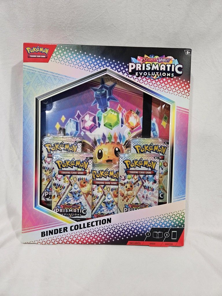 Pokemon Prismatic Evolutions Binder Collection