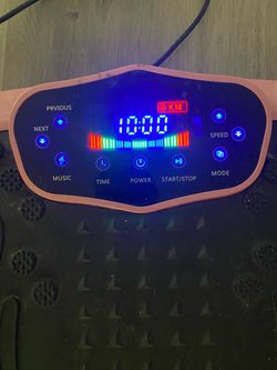 Pink vibration, plate, exercise machine, hold body shaker platform