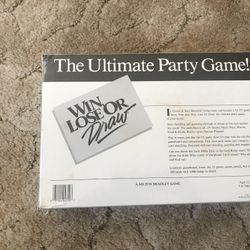 Win Lose Or Draw Game NEW