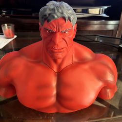 Red hulk popcorn bucket