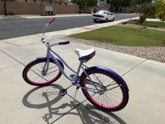 24 inch girls purple bike