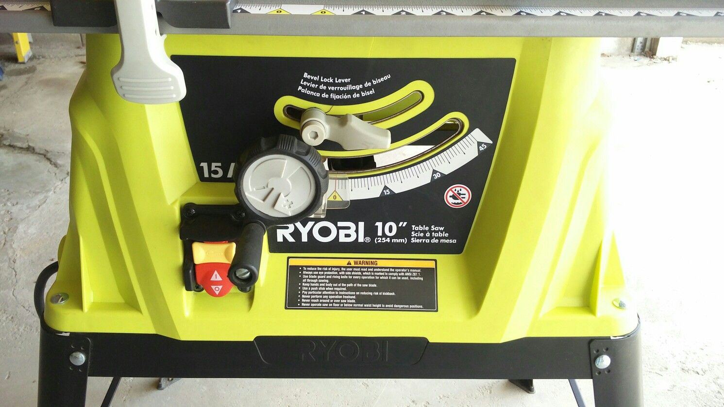 Ryobi 10" Table Saw with Stand RTS10G for Sale in Benton Harbor, MI