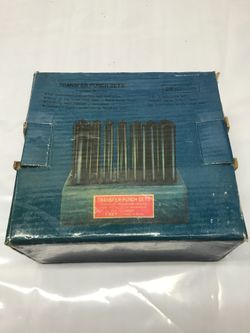 Transfer punch set 28 punches machinist tools