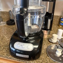Kitchenaid Large Food Processor With All Attachments