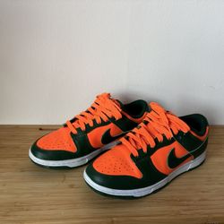Orange and Green Dunks 