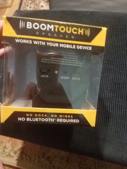 Boom touch bluetooth