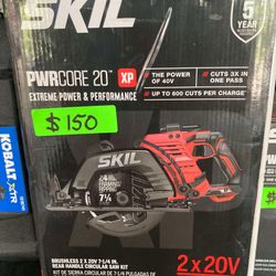 Skil 7-1/4in Rear Handle Circular Saw Kit