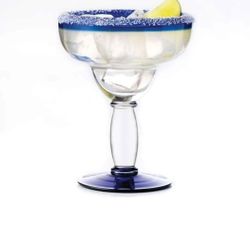Margarita Glasses  (4) piece (hand-made)