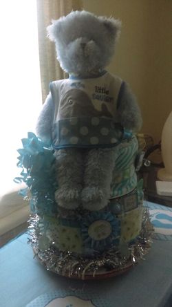 Baby Step Diaper Cake by Ileana