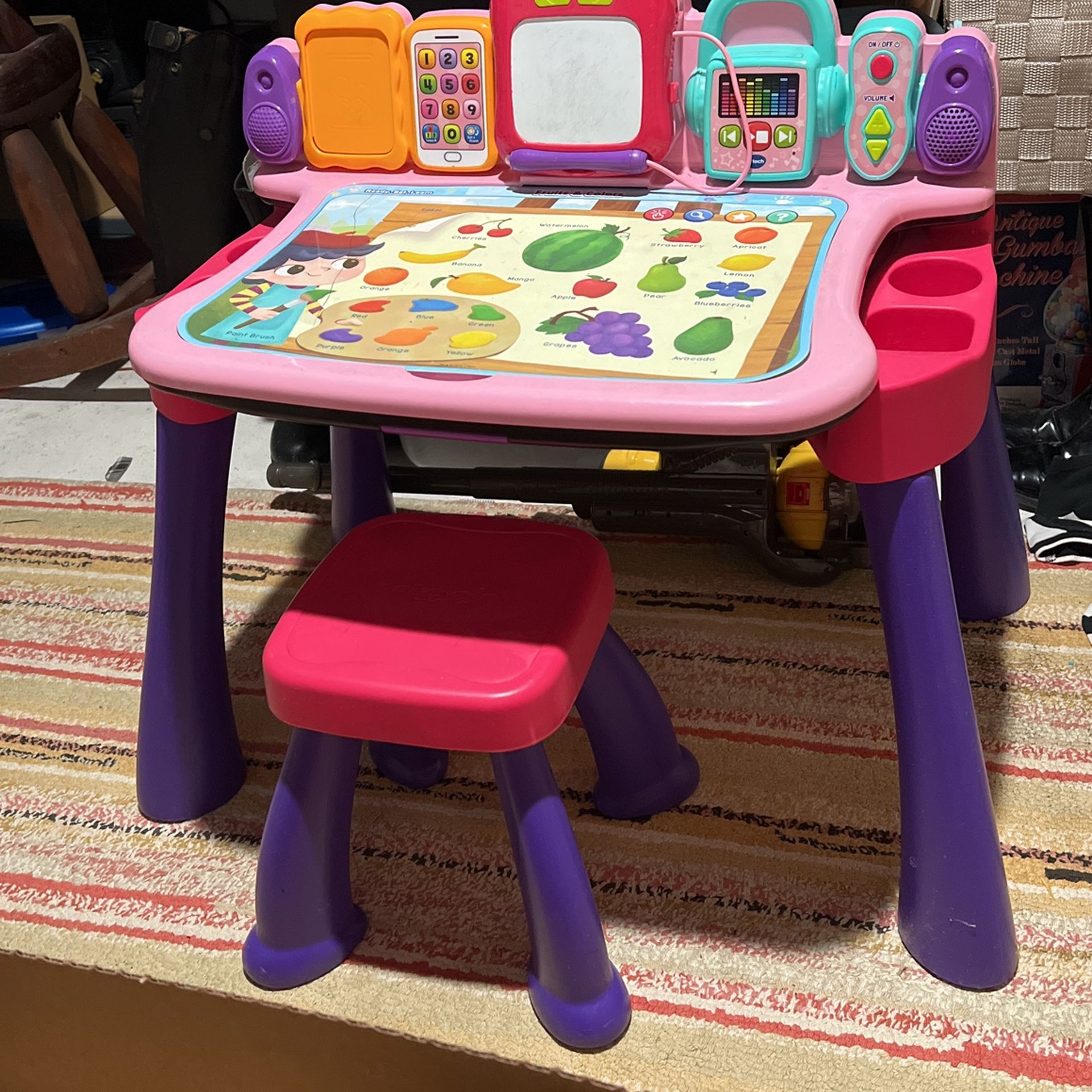 FREE VTECH Kids Desk Learning Toy Works Must Pick Up Monday 11/12