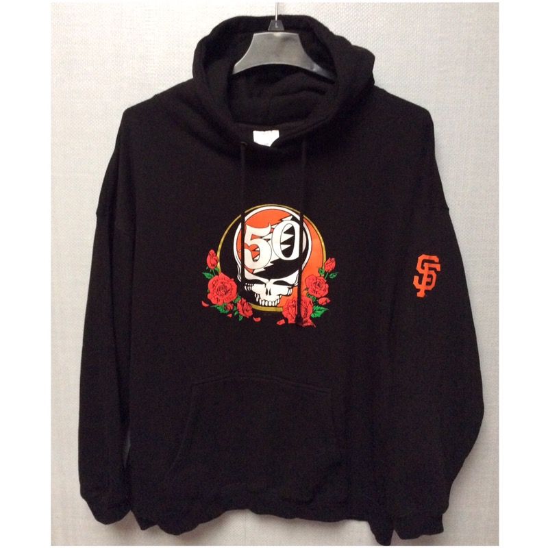 San Francisco Giants Grateful Dead 50th Anniversary Night Hoodie/Sweatshirt Men's 2XL