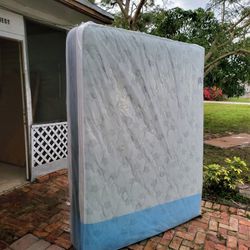 NEW QUEEN PILLOW TOP MATTRESS AND BOX SPRING -- Also Available In All Sizes.