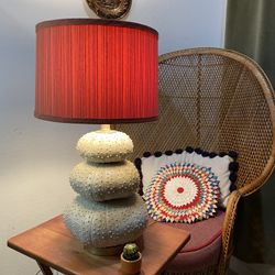 Off  White Sea Urchin Lamp 