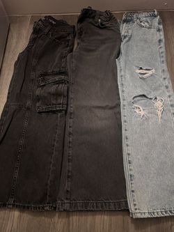 Girls jeans size 8