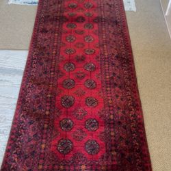 Red Persian rug