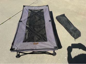 Portable dog bed