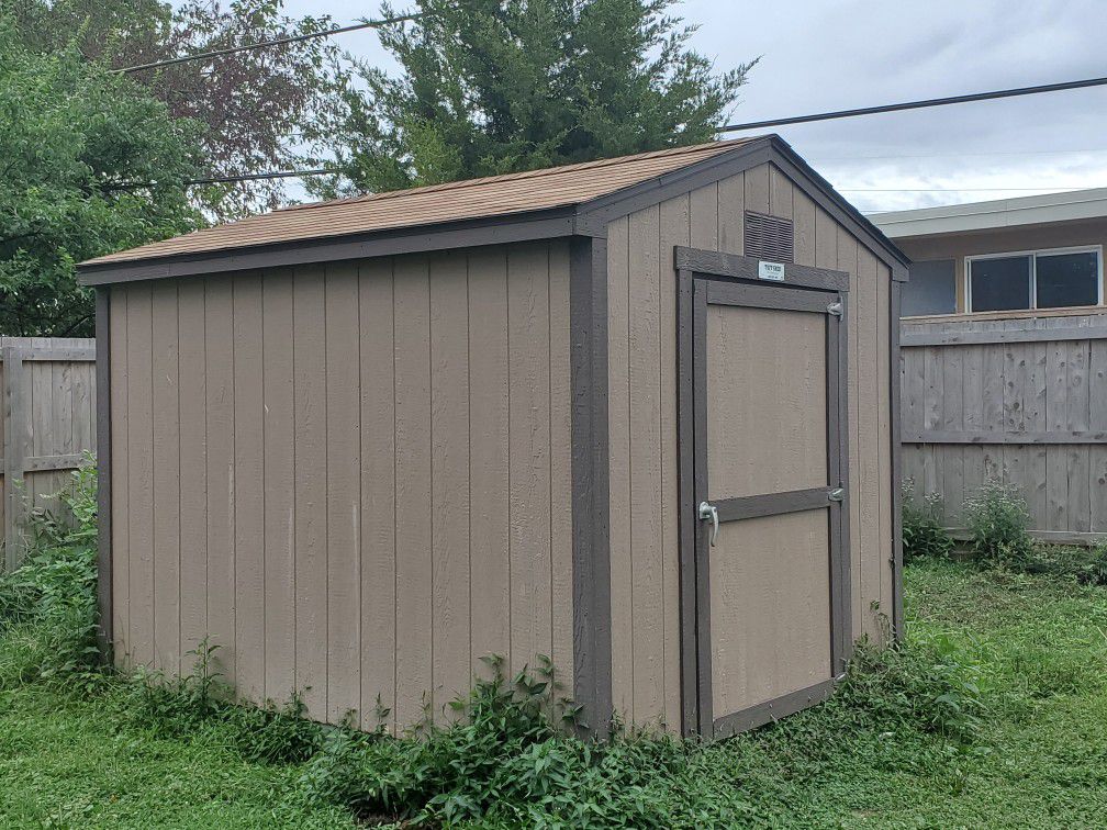 Storage shed (tuff shed). 2 yrs old