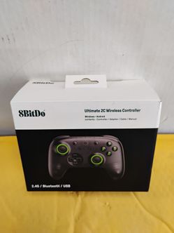 8BitDo Ultimate 2C Wireless Controller for Windows and Android. 2.4 g / Bluetooth / USB