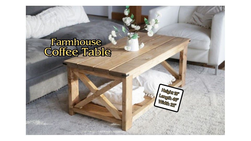 Farmhouse Coffee Table