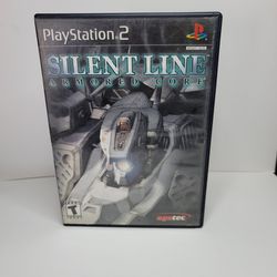 $90 Playstation 2 Ps2 - Silent Line Armored Core (no manual)