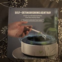Self Extinguishing Smokeless Ashtray 