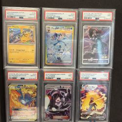 Pokemon PSA SLABS 10s &9s