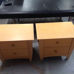 Pair of 2 Drawer Nightstands For Sale!!