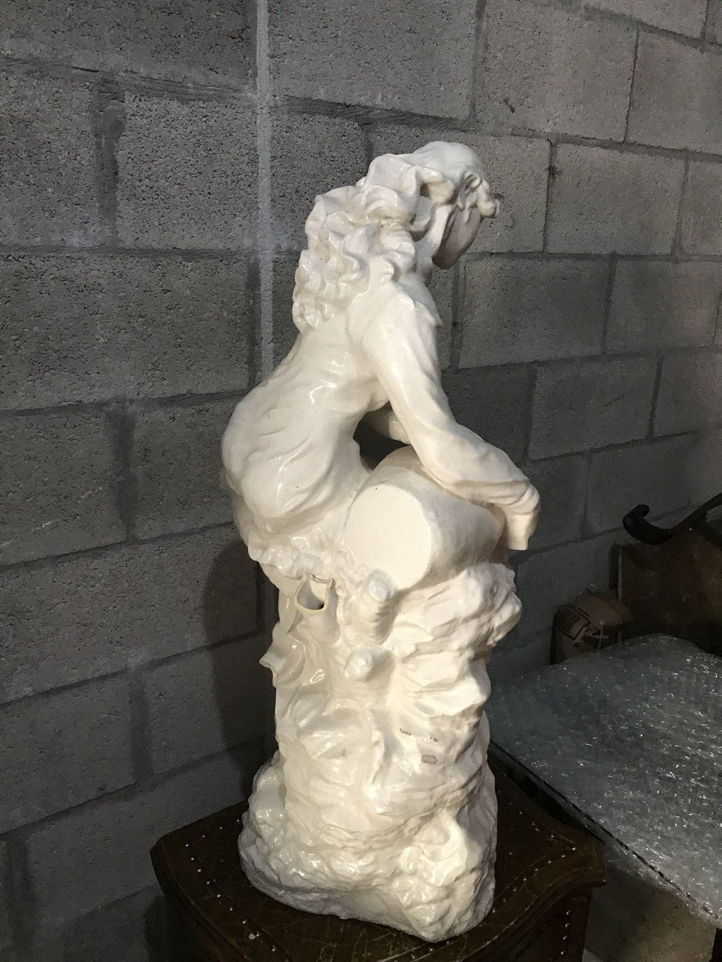 Beautiful Vintage Sculpture  - 37” H / 15” W - Asking $45