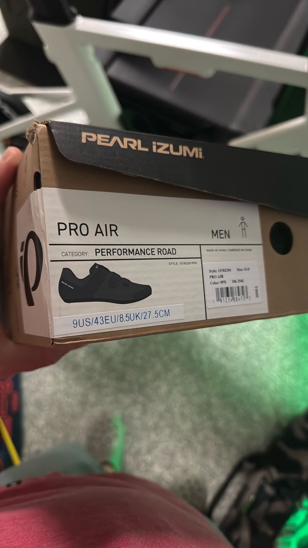 Pearl Izumi Pro Air Cycling Shoe Size 43