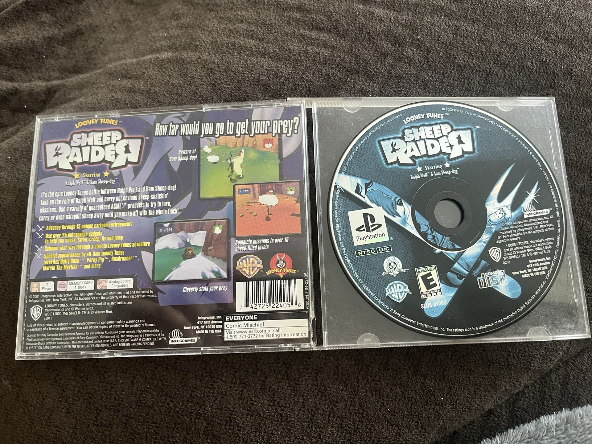 Sheep Raider PS1