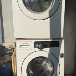 Washer and dryer