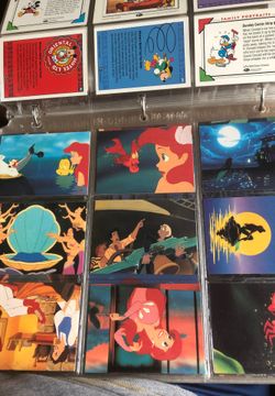 Little mermaid playing cards