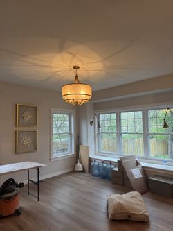 2 Beautiful Chandeliers For Sale