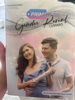 Gender reveal cannons