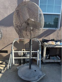 Heavy duty industrial Pedestal Fan