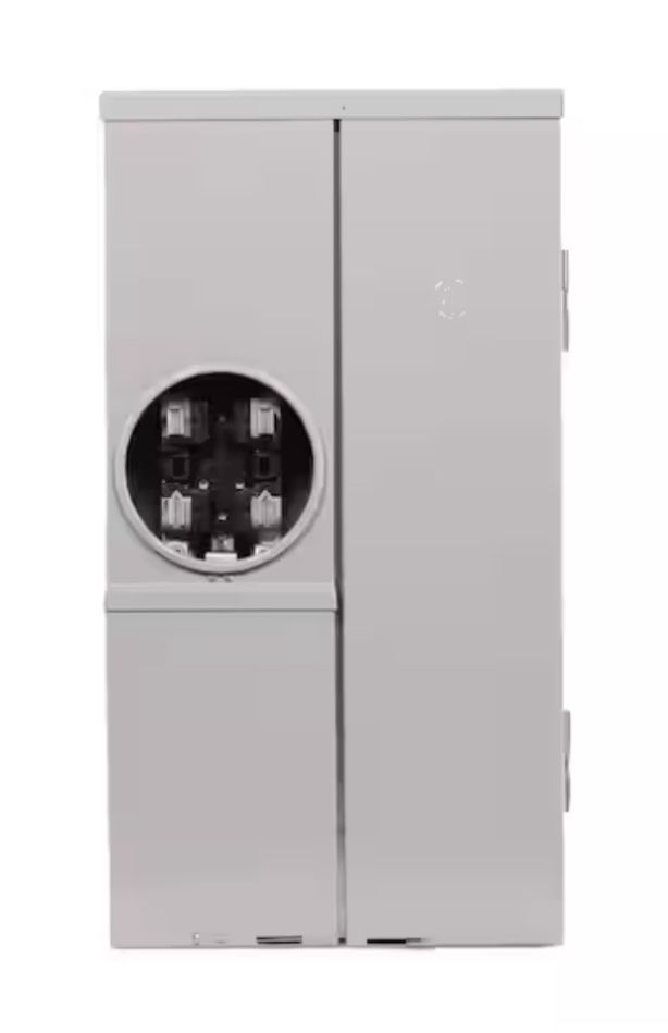 BRAND NEW GE 100A Electrical Panel With Meter Socket