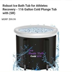 Robust Ice Bath Tub