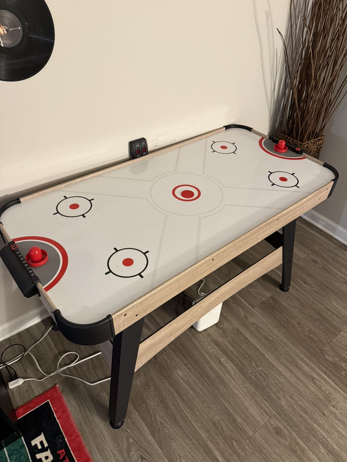 Electric Air Hockey Table, Great for Game Room/Apartment