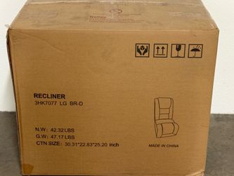 Recliner Middle Seat Section – New in Box