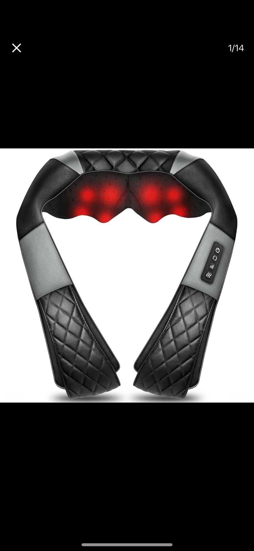 BRAND NEW* Neck And Back Massager With Heat Function