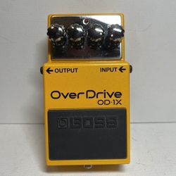 Boss OD-1X Overdrive Effects Pedal Free USA Shipping Music Instrument Guitar

