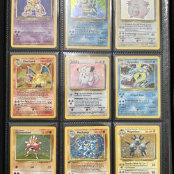 Pokémon Base, Jungle, Fossil & Team Rocket Complete Sets – Near Full 1st Ed. Rocket!🚀 