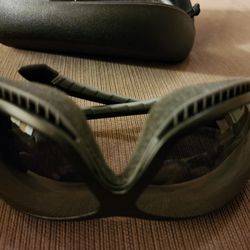 NEW/NEVER USED adidas Elevation Climacool Anti-Fog Sunglasses a136 6060 (Terrex) - Hard Case with Orange Tint Lens