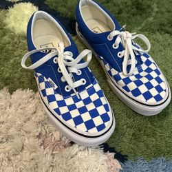Vans Blue Checkered Old Skool 